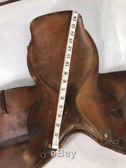 Crosby England Olympic Works English Leather Horse Riding Saddle Vintage Belts
