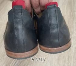 Cydwoq Vintage Leather Horse/calf Hair Oxford Men Shoes Sz 9