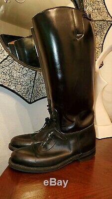 Dehner boots Dress Instep Size 10 D-W Tops Horse Shoe Vintage
