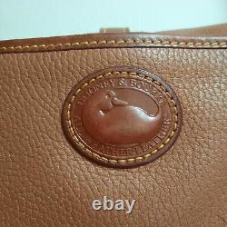 Dooney & Bourke All Weather Leather 2 Equestrian Shoulder Bag EUC Vintage Style