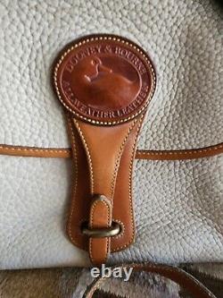 Dooney & Bourke Essex Vintage Leather Equestrian Crossbody Doctor Satchel Bag