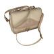 Dooney & Bourke Vintage Womens Cream Leather Top Handle Equestrian Satchel Shoul