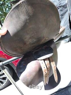 Equite LTD English Vintage Brown Leather Horse Saddle Equestrian 17