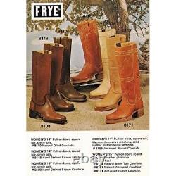 FRYE Vintage Stitching Horse Campus Western Boots Size 10