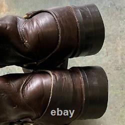 Frye Harness Boots Biker Western Men's Horse Bit Boho Oil Resist Sole Sz 9.5 M