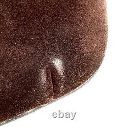 GUCCI Vintage Horsebit Suede Leather Shouldr Bag Authentic #0195