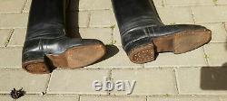 German Vintage Leather Boots Cavalry Pre War Ww2