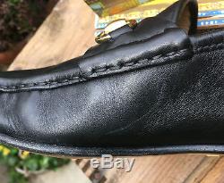 Gucci Black Horse-Bit Loafer Men's US9D Vintage