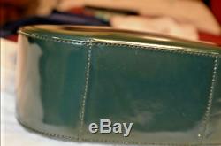 Gucci Britt Soho Disco Patent Leather Shoulder Bag Green Vintage Sale