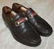 Gucci Dark Brown Vintage Leather Horse Bit Loafers / Shoes Men 43 Med / 10 D USA