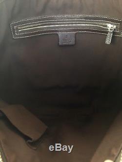 Gucci Large Horse Bit Hobo Handbag Detachable Strap Vintage Brown Shoulder Bag