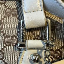 Gucci Monogram Canvas Treasure Boston Bag Pre Owned