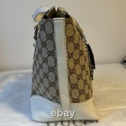 Gucci Monogram Canvas Treasure Boston Bag Pre Owned