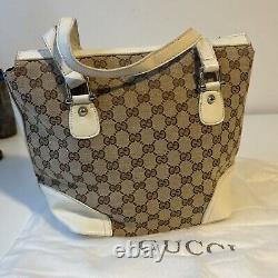 Gucci Monogram Canvas Treasure Boston Bag Pre Owned