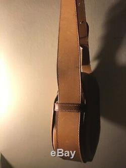Gucci Vintage Saddle Bag Light Chocolate 1960s