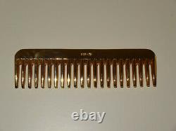 HERMES VINTAGE HORSE MANE COMB with LEATHER CASE NEW IN BOX! EQUESTRIAN EQUINE