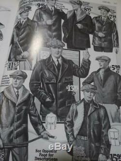 Horse Hide Leather Jacket Men Coat 20's 1920's Vintage Hercules Rare Collectible
