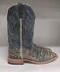 Horse Power 13 Coco Caiman Print Western Boot Grey Mens Size 13D