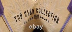 Horse Power Top Hand Collection Antique Saddle Big Bass, Mens 11 EE, HP8008
