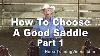 How To Choose A Good Saddle That Fits You Your Horse U0026 Your Style Of Riding Part 1 Saddle Fit