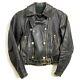 LEATHER TOGS HORSE HIDE RIDERS JACKET Men's Outwear XS 40s Vintage old clothes