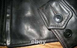 LVC Levi's Vintage Aero Horsehide Leather Clothing Bird of Prey Biker Jacket XS