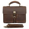 Leather Handbag Vintage Crazy Horse Leather Men's Briefcase