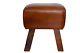 Leather Stool Pommel Horse Leather Stool Vintage Style Gym Stool