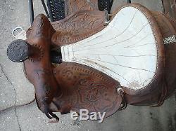 Leather Vintage Horse Saddle