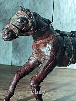 Leather Vintage Toy Horse