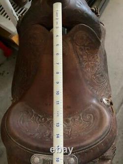 Lichten berger Ferguson Co Vintage Hand made Western Saddle (pt)