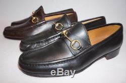 Lot 3 Pairs of Gucci Shoes Mis Matched Size 43 44 44.5 US 10.5 Horse Bit Vintage