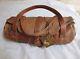 MARLBORO RIGGIN BAG vtg 70s leather horse duffel gear satchel roll pendleton