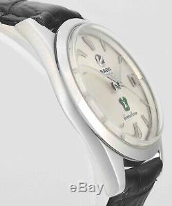 MInt Vintage RADO Green Horse 31 Jewel Automatic Date Wrist Watch