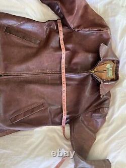 Monarch Steerhide Vintage Leather Jacket 42-44