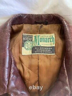 Monarch Steerhide Vintage Leather Jacket 42-44