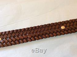Mountain Horse Thunderhead Rare Mens Belt Braided 32 Authentic VIntage collector