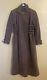 Newport News Horse Riding Long Duster Brown Leather Equestrian VTG Trench Coat 6