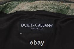 Original Dolce&Gabbana Men Horse Leather Bomber Vintage Look Jacket sz 50IT(M/L)