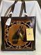 Patricia Nash Vianna Large Tote Bag & Charm Vintage Horse Equestrian Collection