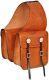 Premium Brown Leather Saddle Bag for Horse, Vintage Leather Horse Saddle Bag