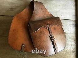 Premium Leather Vintage Brown Saddle for Horse, Horse Gifts