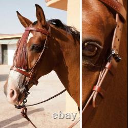 Premium Spanish Artisan Leather Horse Tack Bridle & Reins Set