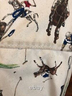 RALPH LAUREN Vintage POLO Player HORSE PRINT shoulder bag Crossbody Messenger