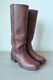 RARE Frye Campus Stitching Horse Leather Riding Boot 7.5 B Western Cowboy 77370