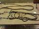RARE Vintage Rolled Leather Bridle & Simco Bit Horse Harness 10656