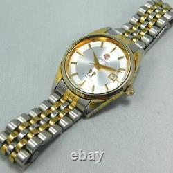 Rado Golden Horse Automatic Date Men's Gold Silver Vintage Watch Swiss