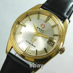 Rado Golden Horse Automatic Date Men's Gold Silver Vintage Watch Swiss Made