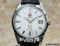 Rado Golden Horse Swiss Made Vintage Mens 35mm Stainless Steel Auto Watch AS128