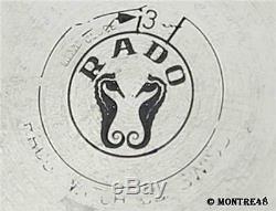 Rado Golden Horse Swiss Made Vintage Mens 35mm Stainless Steel Auto Watch JE250